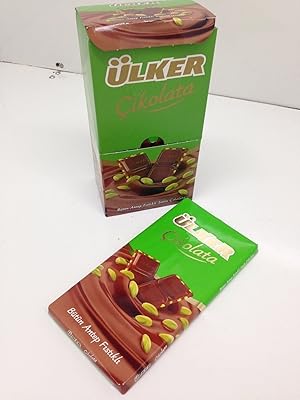Ulker Pistachio Chocolate 100gr 6 in Box