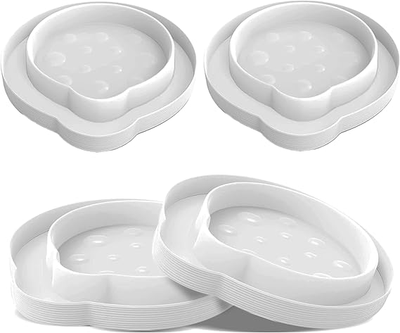 ASPECTEK Bed Bug Detector and Interceptor - Safe, Eco-Friendly Bug Trap for Monitoring and Prevention, Effective Bed Bug Traps for Home Use, Pack of 4, White
