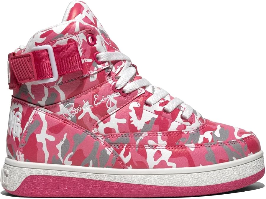 Ewing Patrick Athletics Women's 33 HI Orion Pink Retro 1990 Hybrid Design with Vegan Synthetic Upper