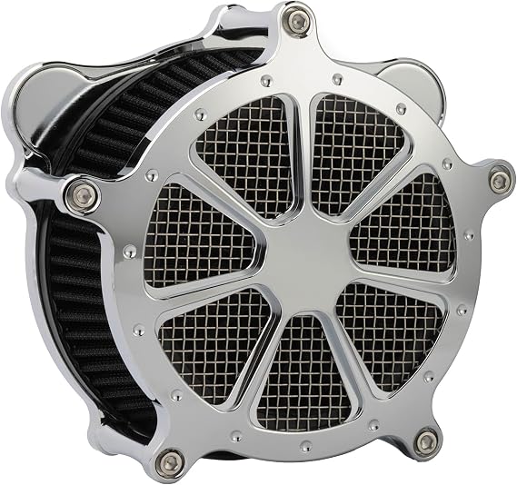 High-Performance Air Filter Cleaner for Harley Davidson Touring (2017-2025), Softail (2018-2025), and Trike (2017-2025) Models Black