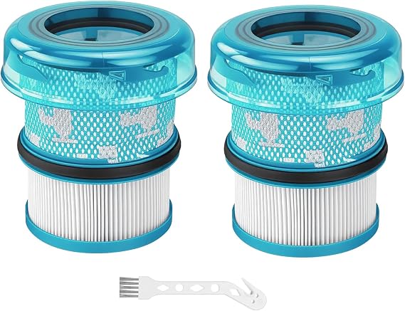 2 Pack Replacement V16 Filters for Dyson V16 Piston Animal / V16 Piston Animal Submarine DS60 Vacuums,Green