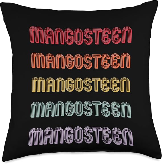 Mangosteen Throw Pillow