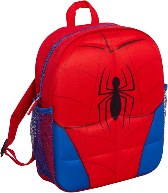 Spiderman Backpack 3D Plush School Bag Spidey Rucksack