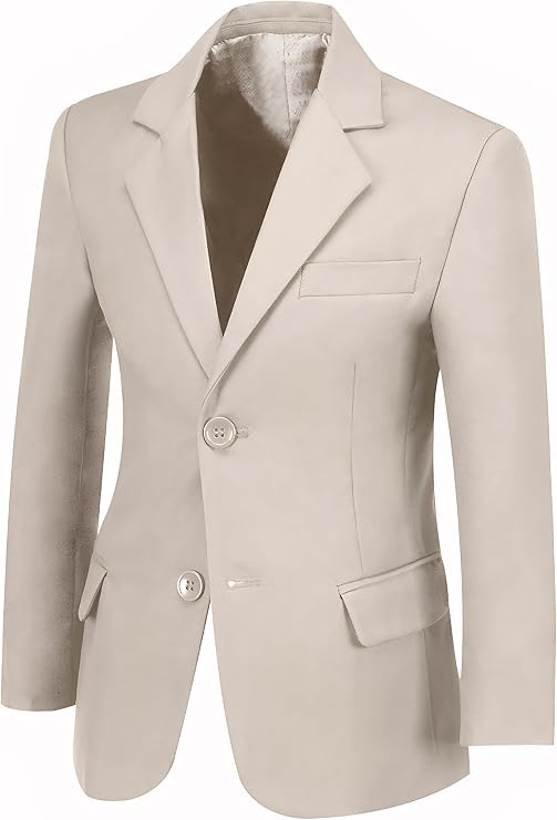 Boy's Sport Coats Blazers for Boy Coat Formal Slim Fit Jacket for Kid Suits