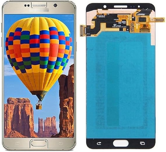 Display Touch Screen for Samsung Galaxy Note 5 Repair Replacement,Free Repair Tools and Screen Protector.(Gold)