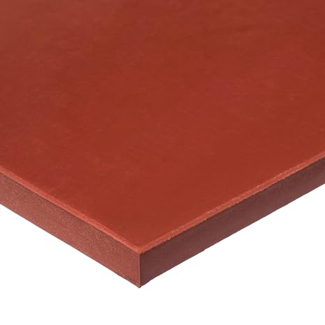 Silicone Rubber Sheet, FDA Grade, 20A, 3/16 in Thick x 12 in Wide x 24 in Long