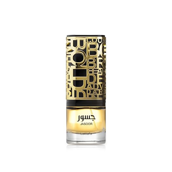 Lattafa Jasoor Eau De Parfum Spray for Men, 3.4 Ounce