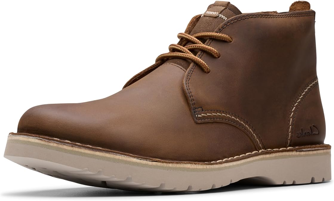 Clarks Eastridge Mid Men's Chukka Boots, Brown