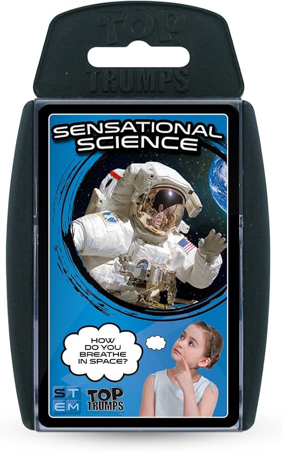Top Trumps Card Game Science - Family Games for Kids and Adults - Learning Games - Kids Card Games for 2 Players and More - Kid War Games - Card Wars - for 6 Plus Kids