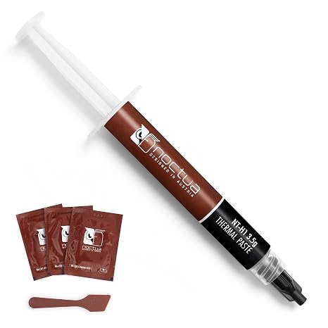 Noctua NT-H1 3.5g SW Edition, Thermal Paste, Spatula and 3 Cleaning Wipes