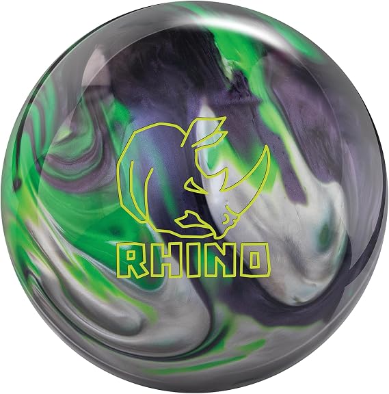 Bowlerstore Products Brunswick プレドリルサイ反応ボウリングボール - カーボン/ライム/シルバーパール 15ポンド