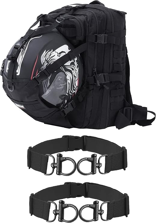 Seibertron Helmet backpack and 2 straps Black