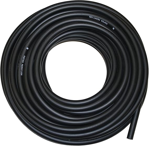 PLESIU 3/8" Weighted Tubing (20 Feet) Aspen Aeration Self Sinking Air Hose Quick & Easy Install