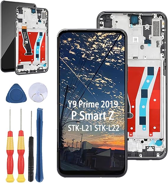 New Screen Replacement For Huawei Y9 Prime 2019/P Smart Z LCD Display Repair Screen and Replacement Tool Accessories.