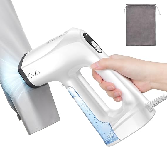 Vacuum Steamer for Clothes, 3500Pa Suction Clothes Steamer Handheld,3 Modes