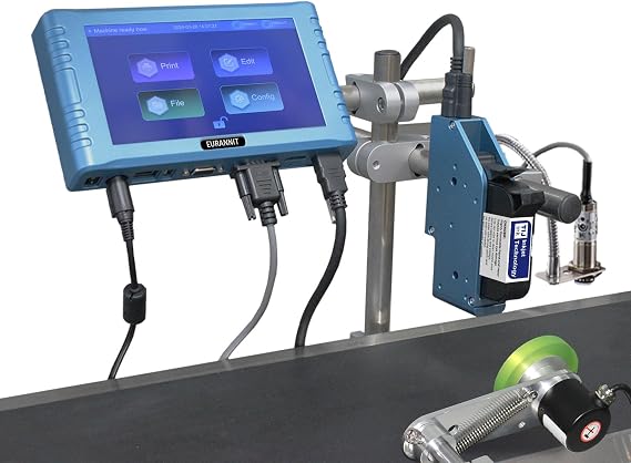 Automatic Inkjet Coding Machine 260E with Encoder (1 Nozzle / 0.5 in)