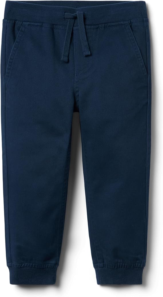 Janie and Jack Boys' The Classic Twill Jogger