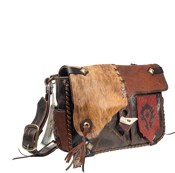 Starforged World of Warcraft Horde Warsong Crossbody Bag Men's Fashion Accessories Officially Authorized