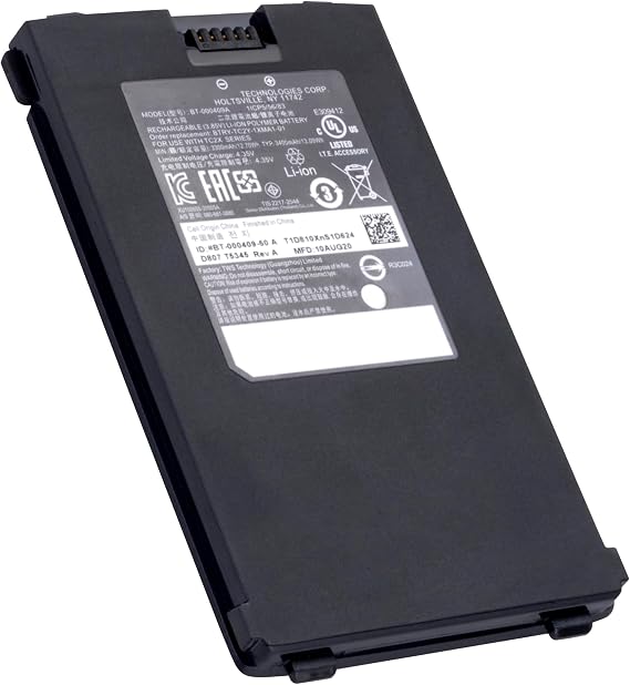 BT-000409A Battery for Zebra TC21 TC26 TC26AK TC210 TC210K Handheld Barcode Scanner BT-000409 BT-000411-08 BT-000409A BTRY-TC2X-1XMA1-01 BTRY-TC2Y-2XMA1-01 Hand terminal collector 4.35V 3300mAh/12.54W