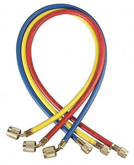 Yellow Jacket GIDDS-484200 Seal Right Charging Hoses 5' 3 Pack - 484200
