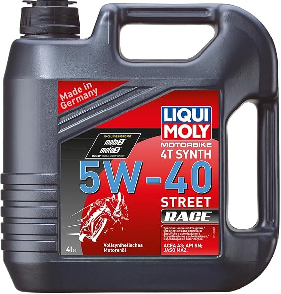 Liqui Moly 4t Synth 5w-40 Street Race 20-Liter