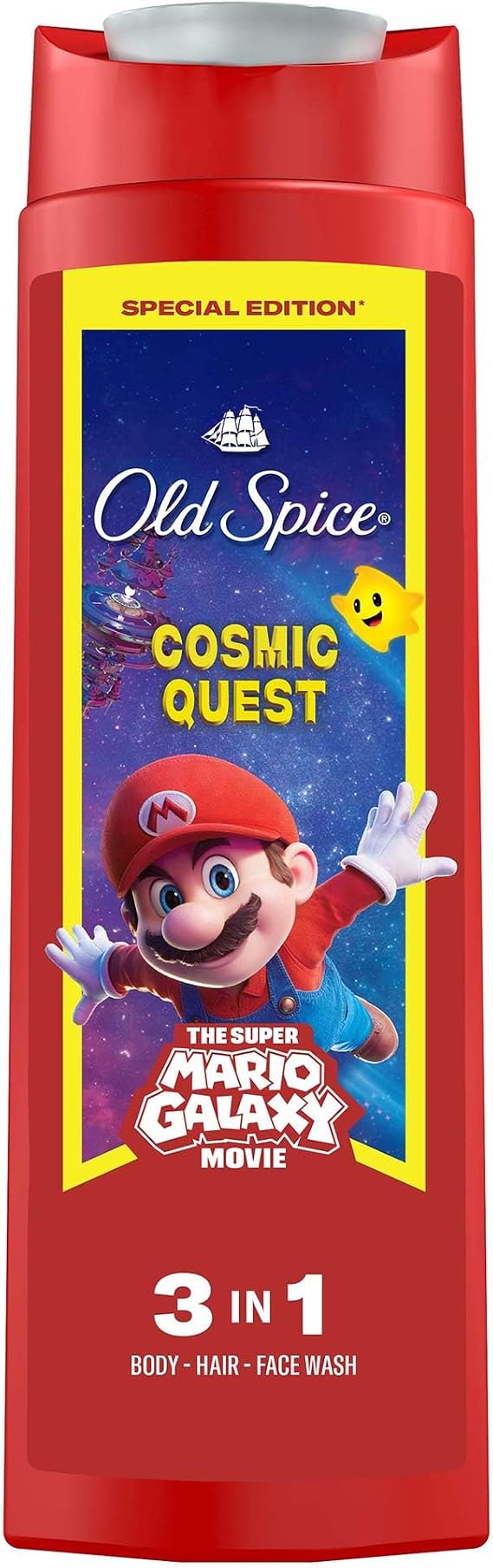 Old Spice Cosmic Quest Erkekler İçin Duş Jeli ve Şampuan 400 ml