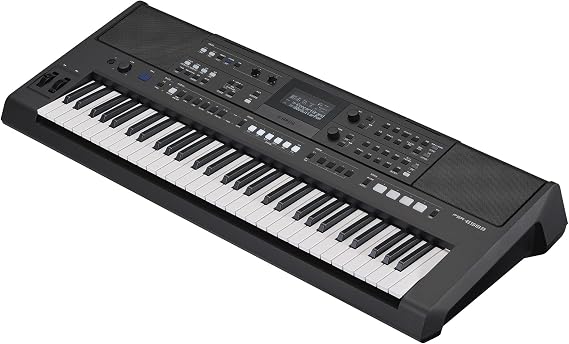 YAMAHA PSR-E583 Keyboard – Modern Performance Keyboard Highly Expressive with 61 Touch-Sensitive Keys, 890 Voices, 345 Styles, Modulation Wheel and High-Output Speakers – Black