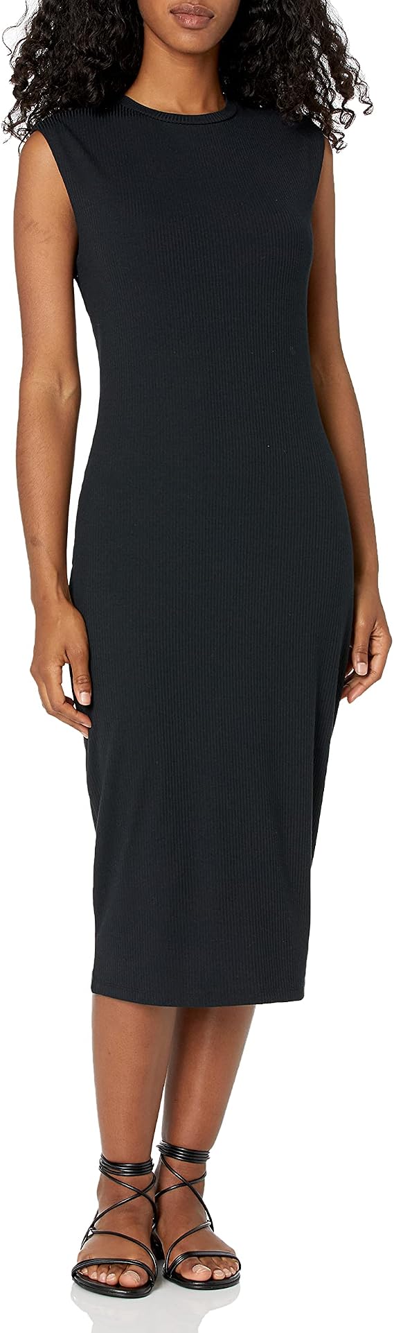 BCBGeneration Women's Knit Rib Midi Dress
