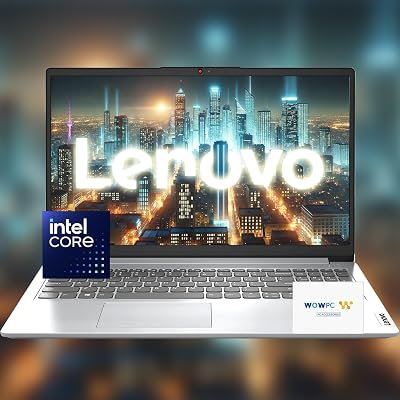 Lenovo Idea 15 Premium Series Laptop Intel Core 1 Year Office 365 w 1TB Cloud Storage 8GB RAM 640GB Storage 128GB SSD  512GB External HD Wi-Fi 6 Win 11 Pro wWOWPC Bundle