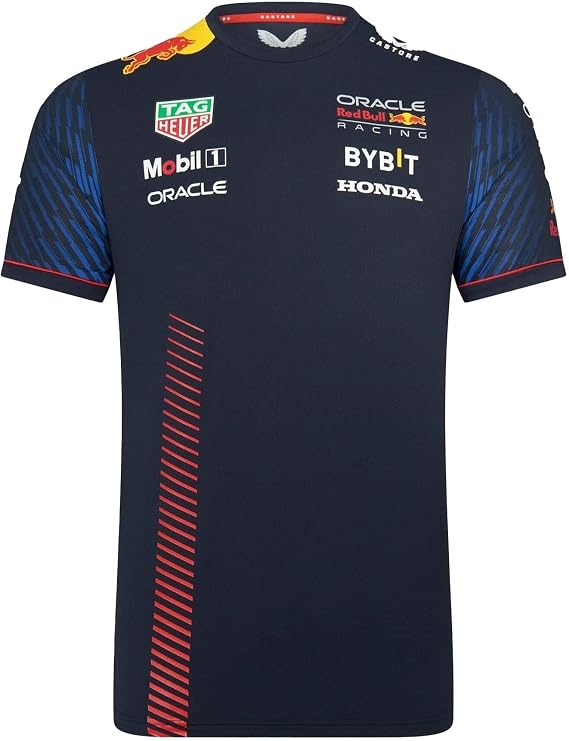 Castore 2023 Red Bull Racing Team Set Up T-Shirt (Navy) - Ladies