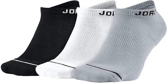 Nike-Jordan Unisex Everyday No-Show Socks (3 Pairs)