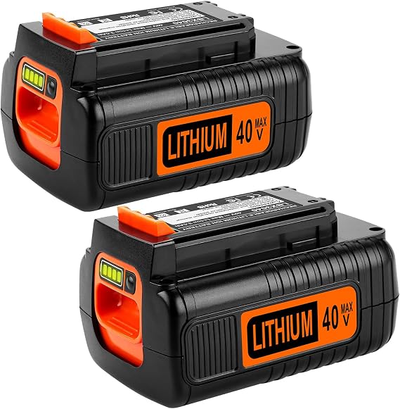 energup 2Pack 40V 3.5Ah Compatible with Black Decker 40V Battery
