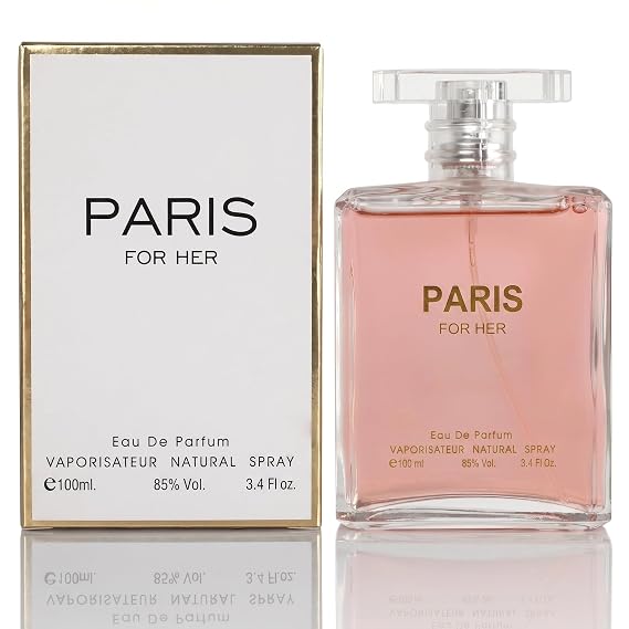 Sandora Fragrances Perfume for Women INSPIRED by A WORLD RENOWNED WOMEN'S PERFUME Orange, Jasmine, Patchouli, Vanilla Elegant, Floral, Fresh, Long-Lasting Eau De Parfum 3.4 fl oz