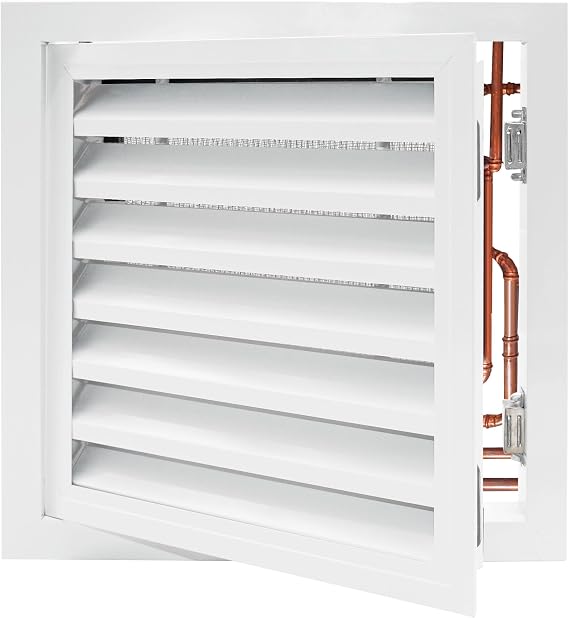 12 x 12 Inch Access Panel for Drywall with Vent | Plumbing Access Panel with Magnetic Opening and Closing, Wall Access Panel for Drywall,Ceiling,Plumbing,Electrical and Attic