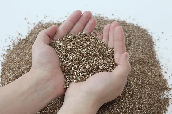 5QT Organic Vermiculite, Horticultural Vermiculite for Plants, Soil Additive for Potted Plants, Vermiculite Coarse Hydroponic for Succulent Orchid Gardening Reptiles