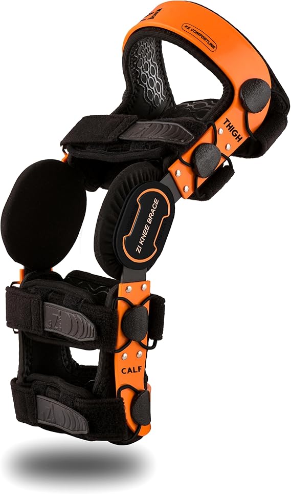 Z ONE Z1 K2 Comfortline Hinged Knee Brace for Men & Women Knee Support for ACL, MCL, LCL, PCL, Ligament and Sports Injuries, Arthritis Pain, Meniscus Tear and Mild Osteoarthritis (S2)