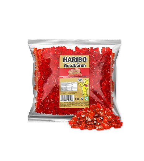 Haribo Goldbears Strawberry Varietal Gummy Bears 1 kg