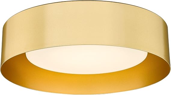 AUTELO 12 Inch 5 CCT LED Flush Mount Ceiling Light, Dimmable, Frosted Glass