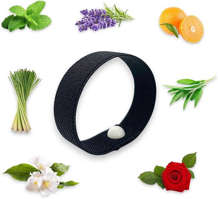 AcuBalance Sleep Bracelet, Scented Acupressure Band - Stress, Sleeping & Relaxation, Restlessness & Tension Relief, Mental Clutter, Slip On Comfort Fit
