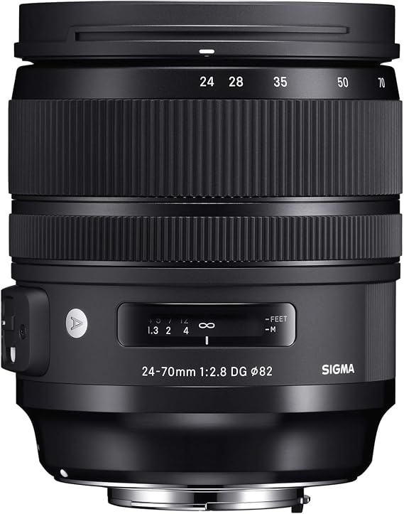 Sigma 24-70mm f/2.8 DG OS HSM Art Lens for Canon,Black | Provenance France. Secure packaging.  with invoice including VAT.