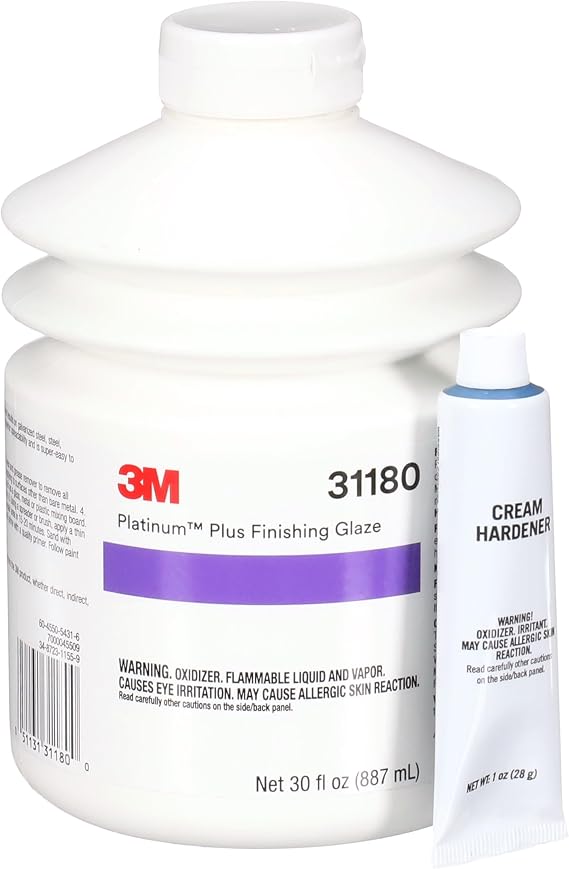 3M Platinum Plus Glaze, 31180, 30 fl oz/887 mL