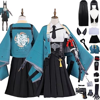 Zenless Zone Zero Hoshimi Miyabi Cosplay Costume Outfit Game Character Uniform Wig Full Set Halloween Dress Up Suit