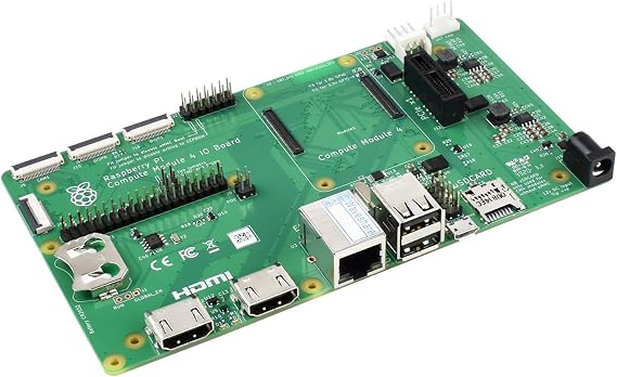 Raspberry Pi Compute Module 4 IO Board, A Development Platform and Reference Base-Board Design for Compute Module 4