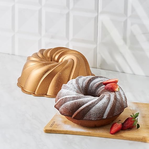 Karaca Cake Pro Pare Gold Cast Cake Mold
