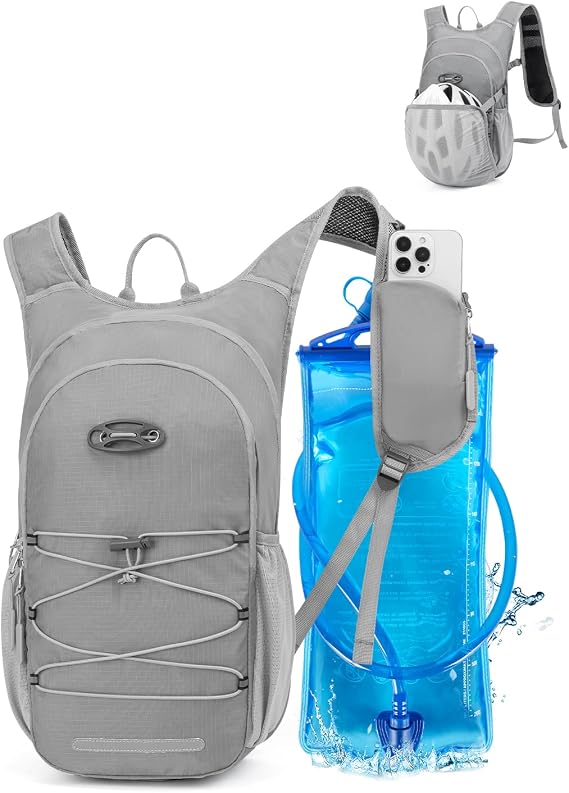 Hydration Backpack with 2L Water Bladder, Hiking Water Backpack