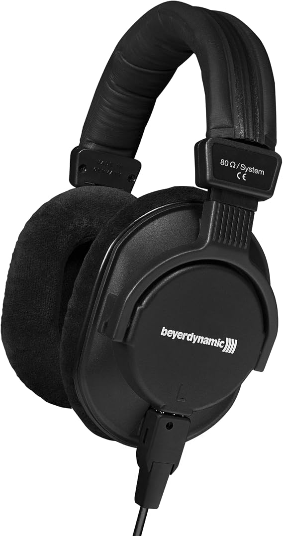 beyerdynamic DT 250 (80 Ohm), Closed-Back Broadcast Headphones
