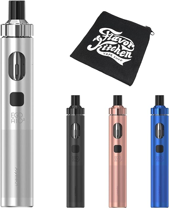 eGo AIO 2 Joytec eGo AIO 2 Kit Renewal for the First Time in 7 Years!  Ego AIO 2 + FlavorKitchen Original Pouch Set Shiny Silver