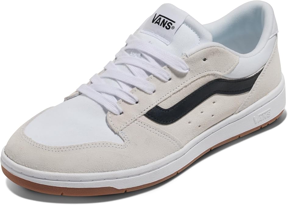 Vans Men's Ryland Suede Canvas Trainers, Black/White