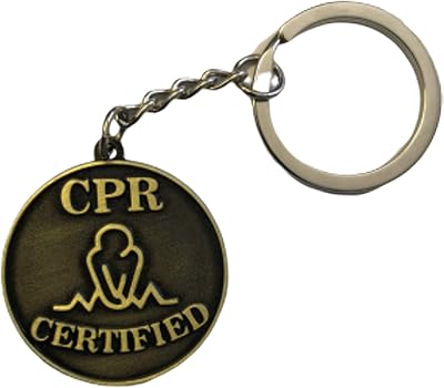 MCR Medical CPRKey, Case of 200 CPR Certified Keychains, Metal