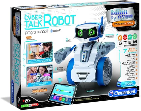 Clementoni Robotik Laboratuvarı - Cyber Talk Robot Oyuncak
